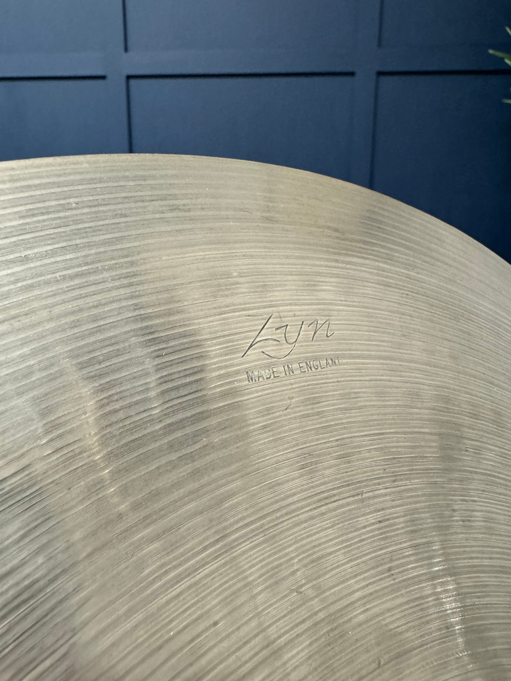 Vintage Zyn Crash Cymbal 14”/35cm / Drum Accessory #OA71