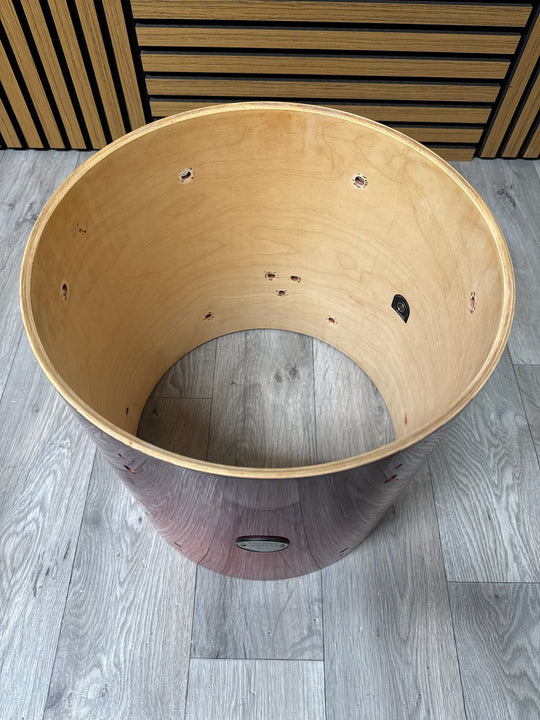Mapex Meridian Birch Floor Tom Drum Shell 14”x14” Bare Wood Project #WG72
