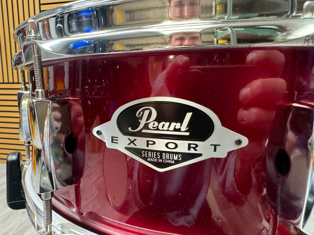 Pearl Export EXX 14” x 5.5” Snare Drum / 8-Lug / Red #OM90
