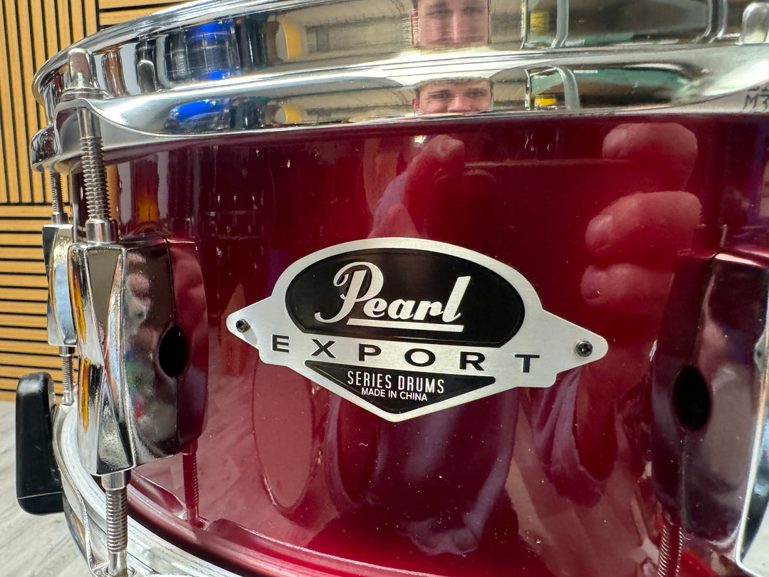 Pearl Export EXX 14” x 5.5” Snare Drum / 8-Lug / Red #OM90