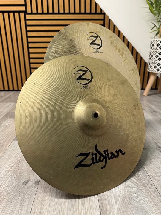 Zildjian Planet Z Hi Hats 14”/35cm Cymbals (Pair) #OM94