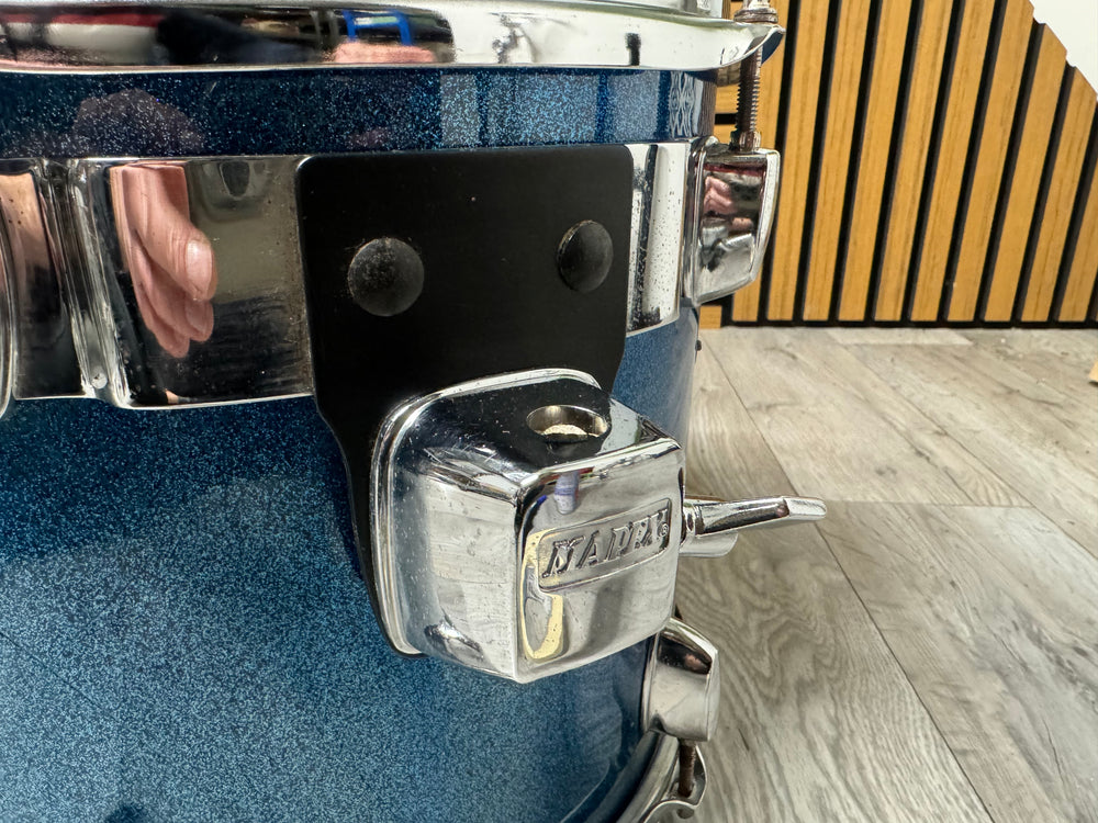 Mapex QR 13” x 10” Rack Tom Drum / Blue Sparkle #VG55