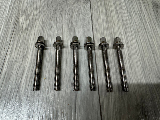 Mapex Drum Tension Rods 54mm Screws Tom Spares x6 #OM102