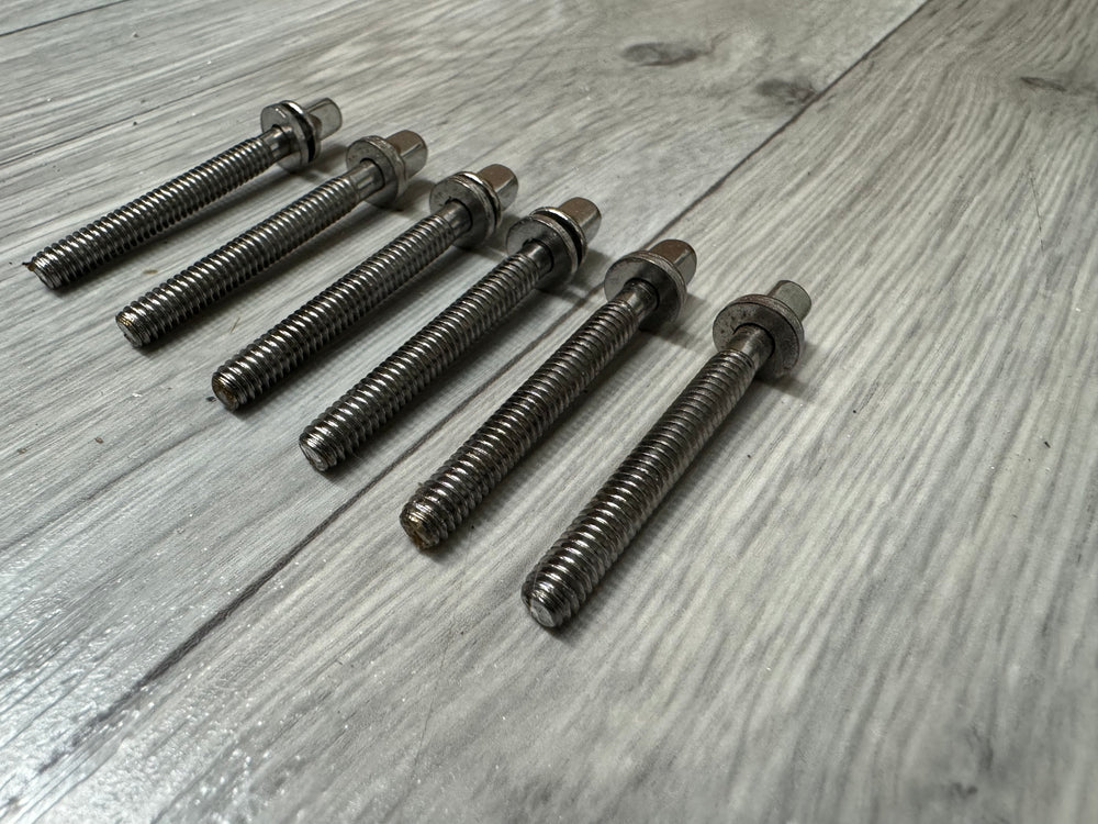 Mapex Drum Tension Rods 54mm Screws Tom Spares x6 #OM102