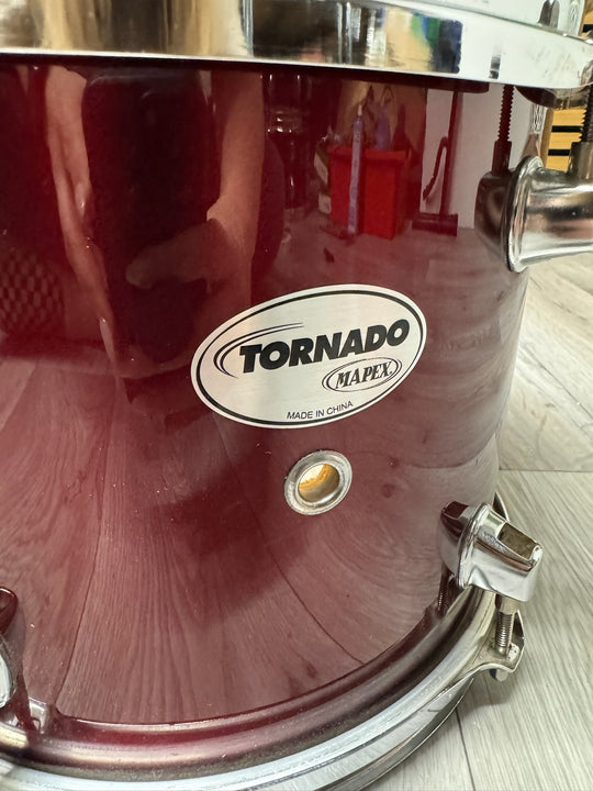 Mapex Tornado 10"x 8" Rack Tom Drum / Drum Hardware / Red #OQ71