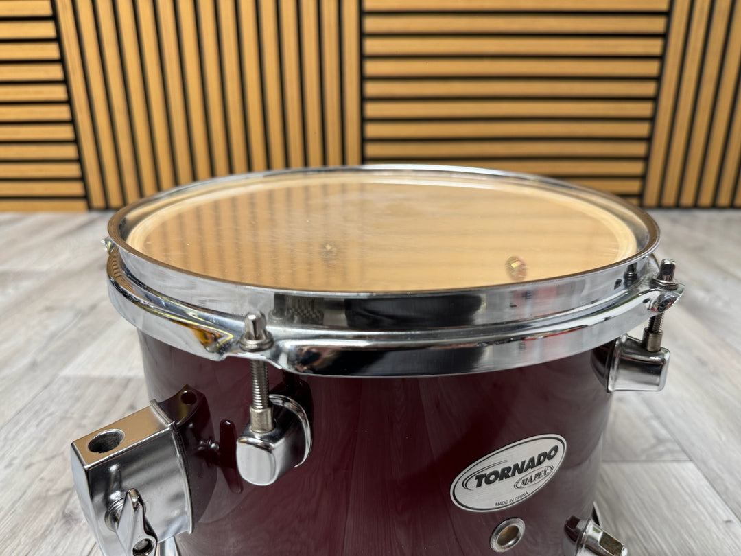 Mapex Tornado 10"x 8" Rack Tom Drum / Drum Hardware / Red #OQ71