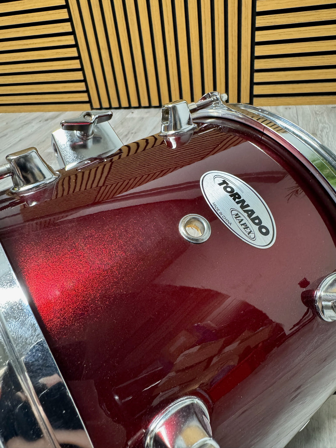 Mapex Tornado 10"x 8" Rack Tom Drum / Drum Hardware / Red #OQ71