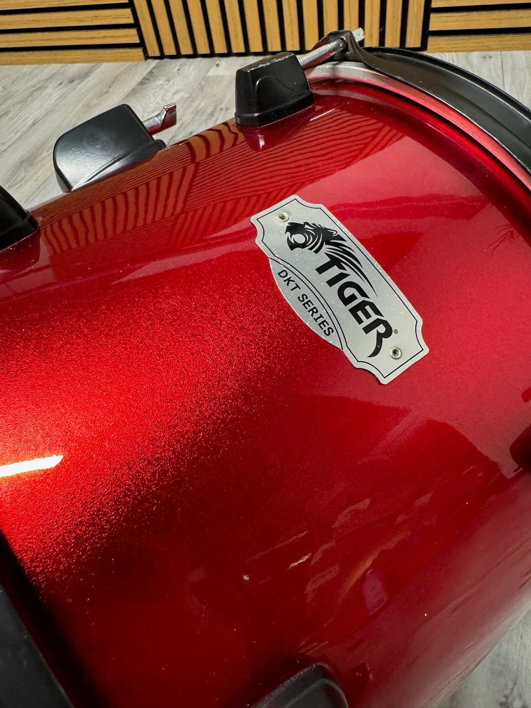 Tiger 12"x 9" Rack Tom Drum / Drum Hardware / Red #OQ75