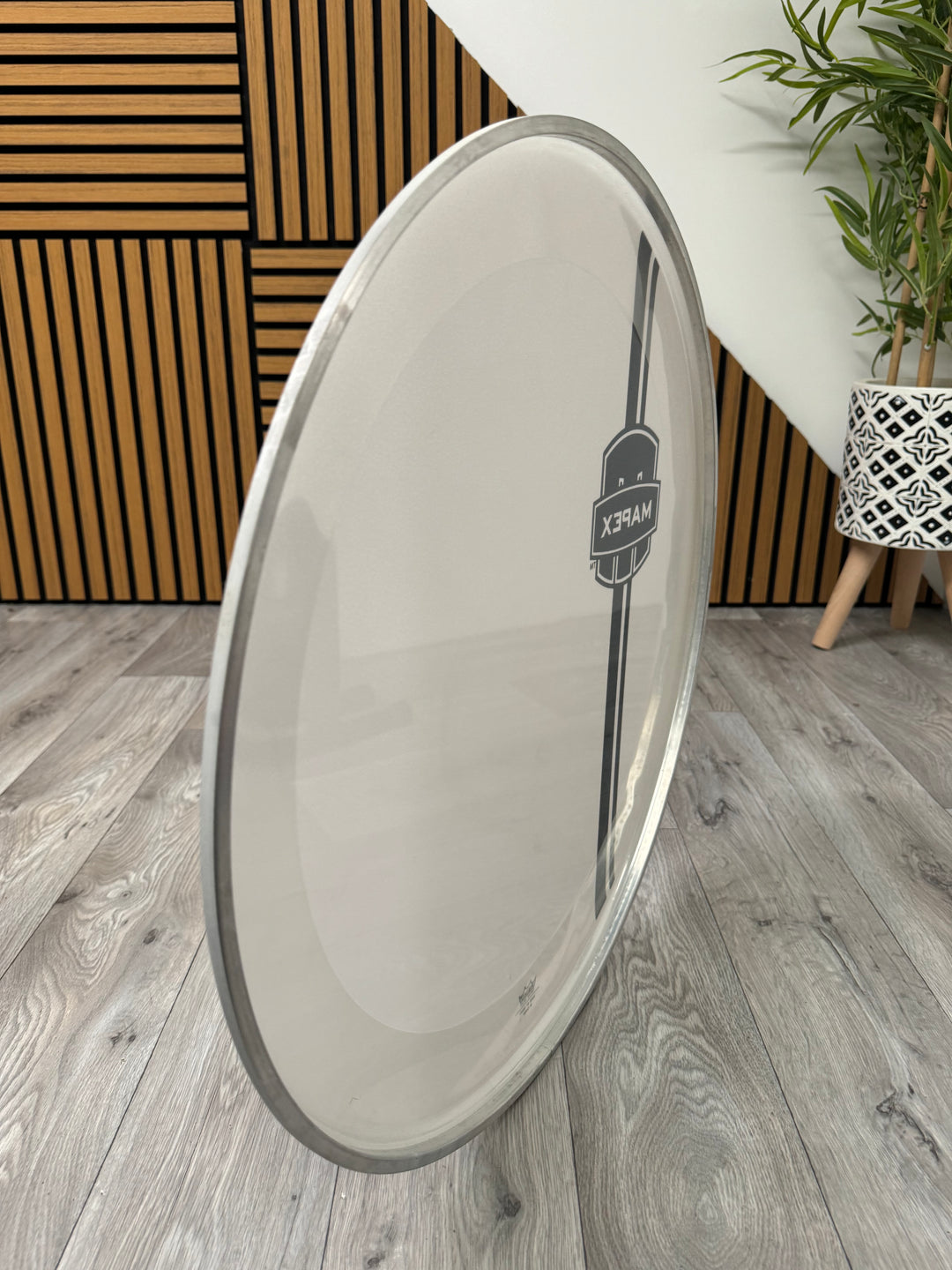 Mapex by Remo Bass 22" Drum Heads (Pair) / White & Clear #OM112