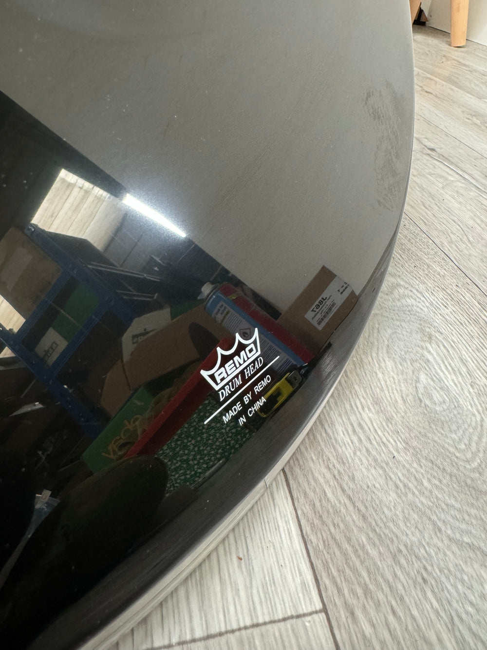 Pearl by Remo Bass 22" Drum Heads (Pair) / Black & Clear #OM113