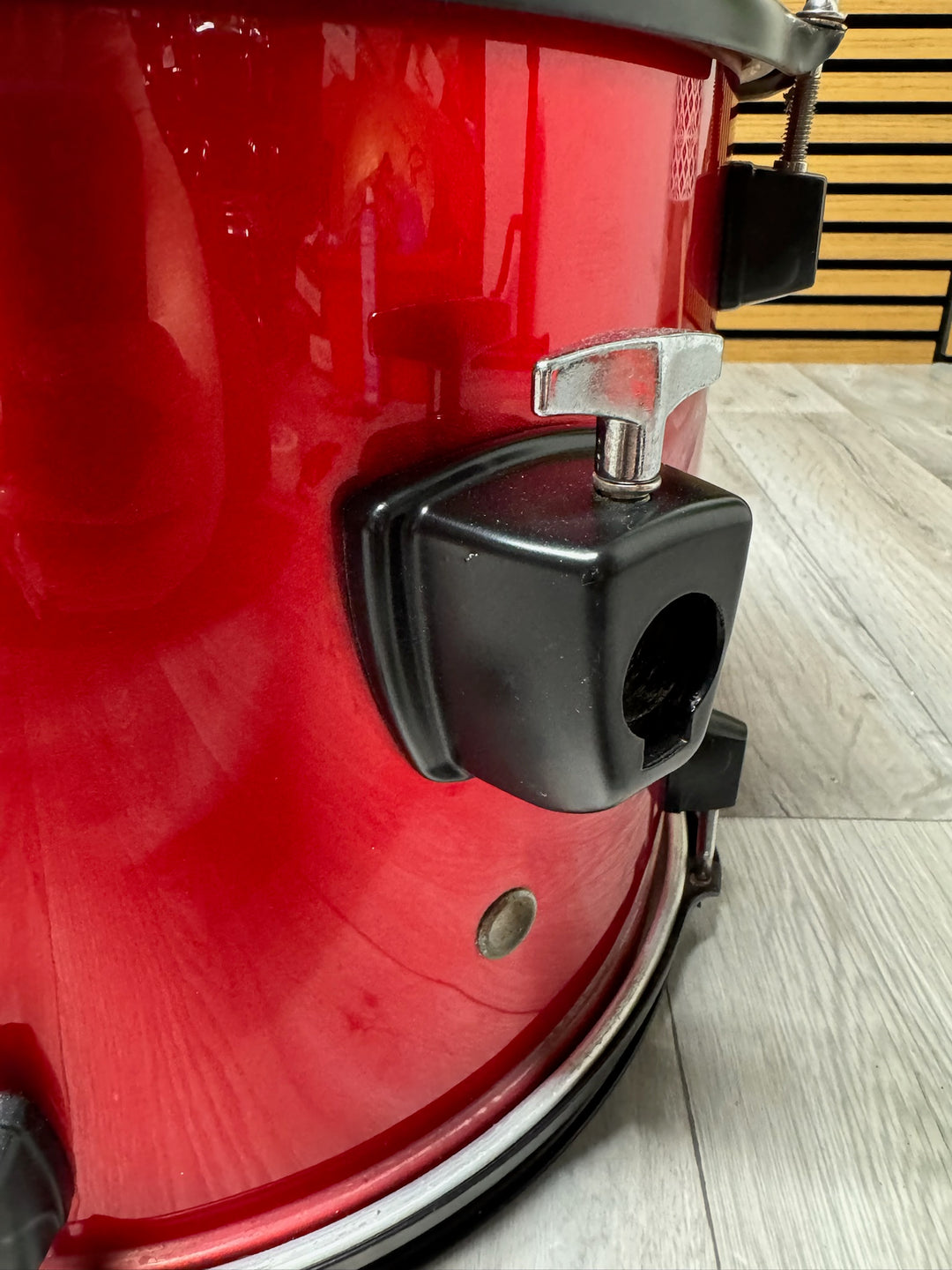 Tiger 13"x 10" Rack Tom Drum / Drum Hardware / Red #OQ76