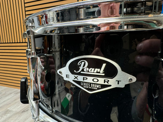 Pearl Export EXX Snare Drum 14” x 5.5” / 8-Lug / Black #WC1