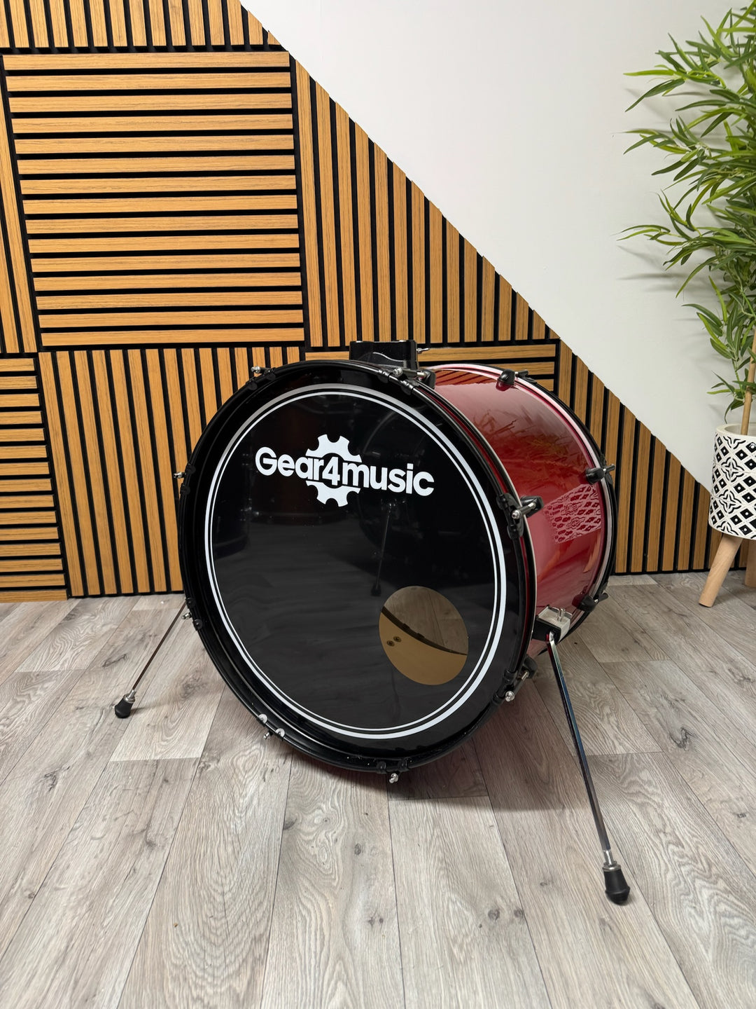 G4M 22"x16" Bass Drum / Kick Drum / Red #WI116