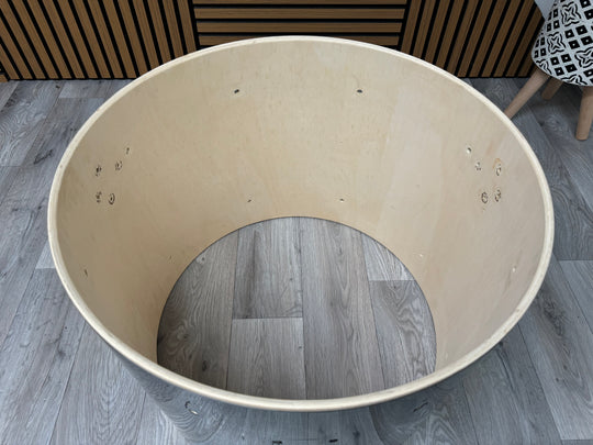 Mapex Horizon Bass Drum Shell 22”x17.5” Bare Wood Project / Upcycle #OM117