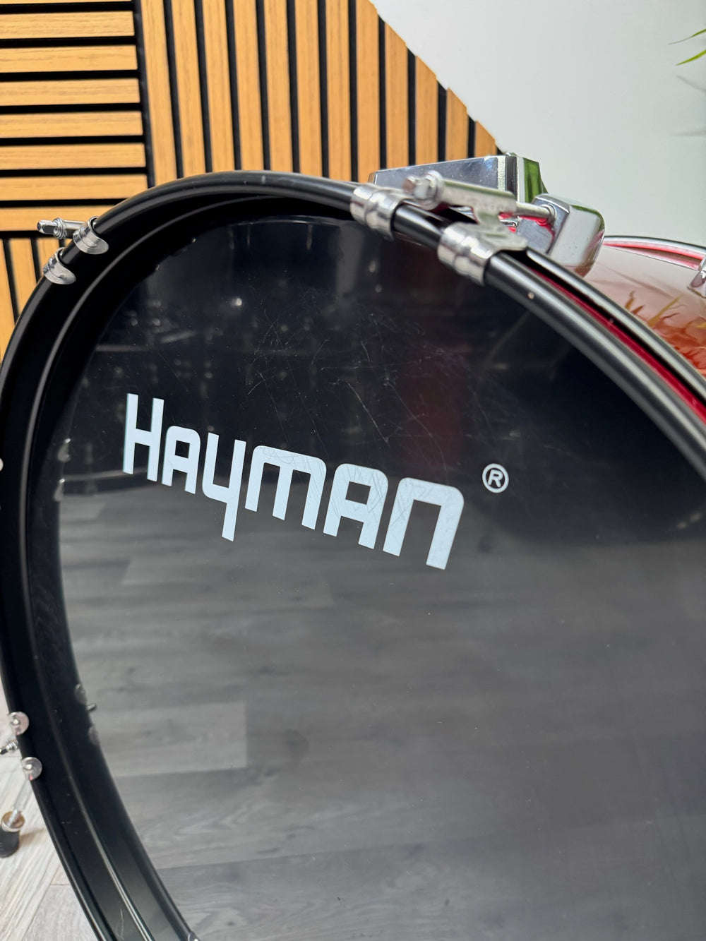 Hayman 22"x16" Bass Drum / Kick Drum / Red #WI117