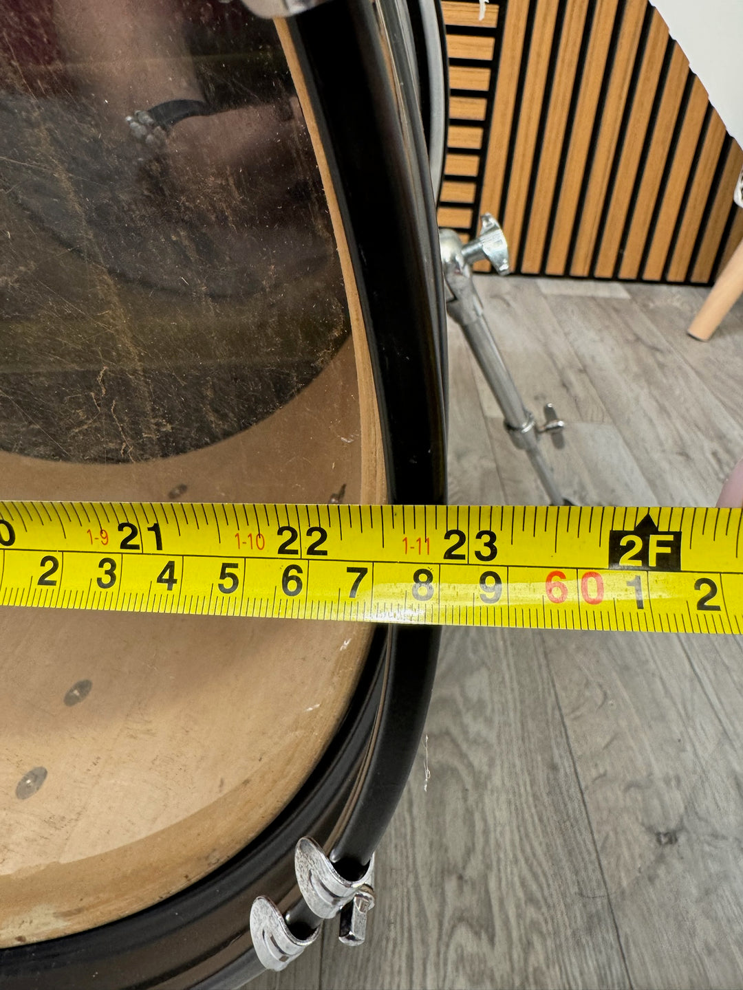 Peavey 22"x14" Bass Drum / Kick Drum / Black #WI118