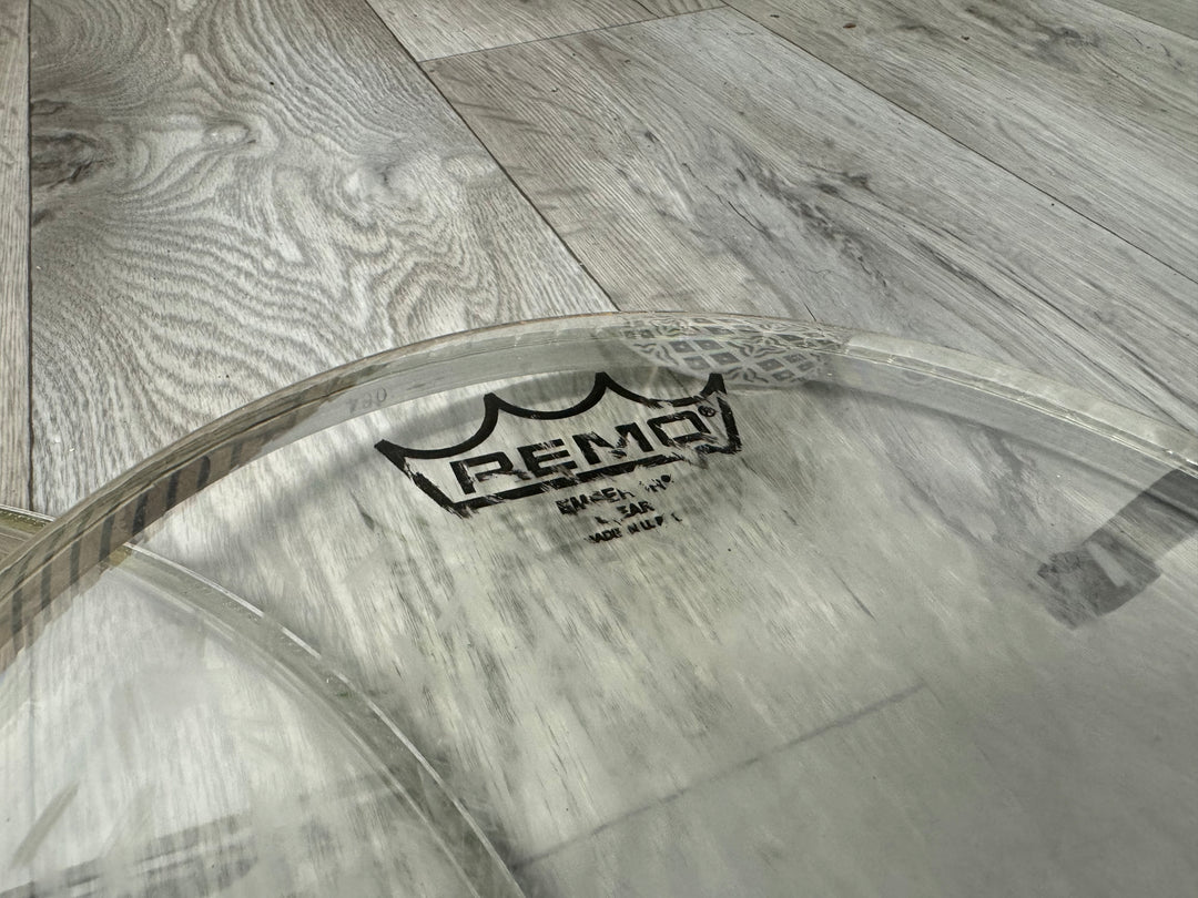 REMO Emperor Clear Tom Drum Heads Set Of 3 / Fusion Size #VG77