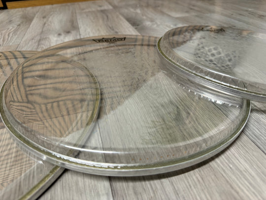 REMO Emperor Clear Tom Drum Heads Set Of 3 / Fusion Size #VG77