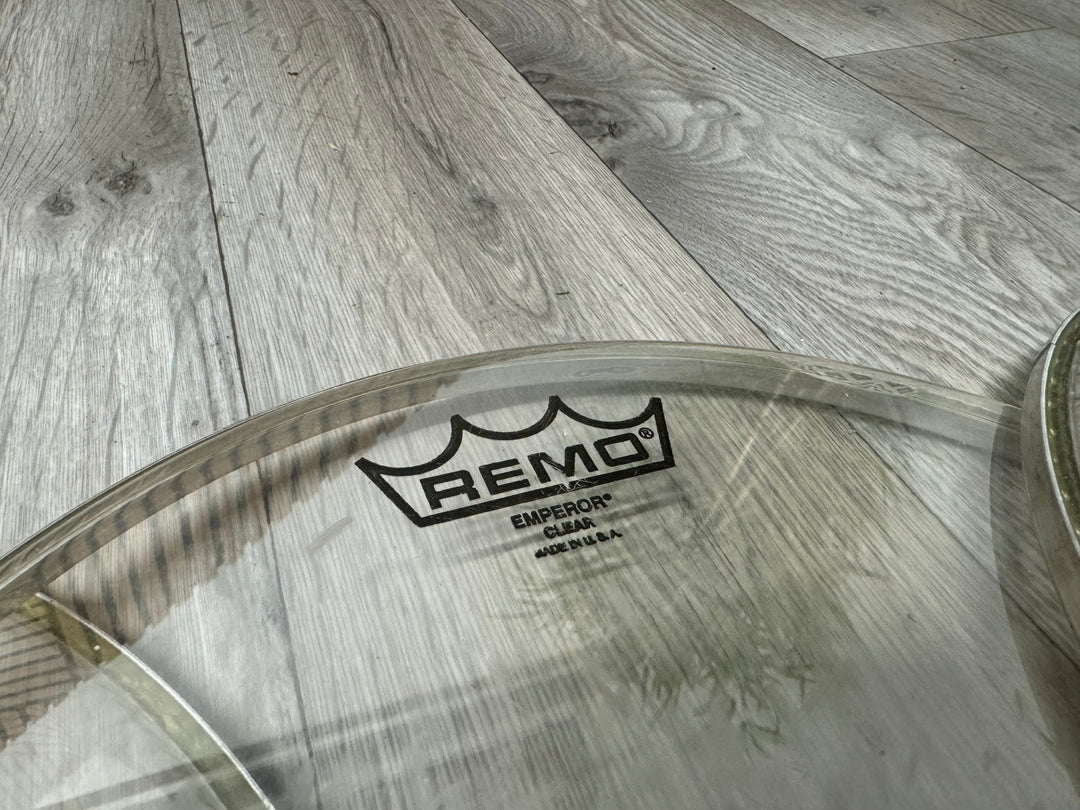 REMO Emperor Clear Tom Drum Heads Set Of 3 / Fusion Size #VG77