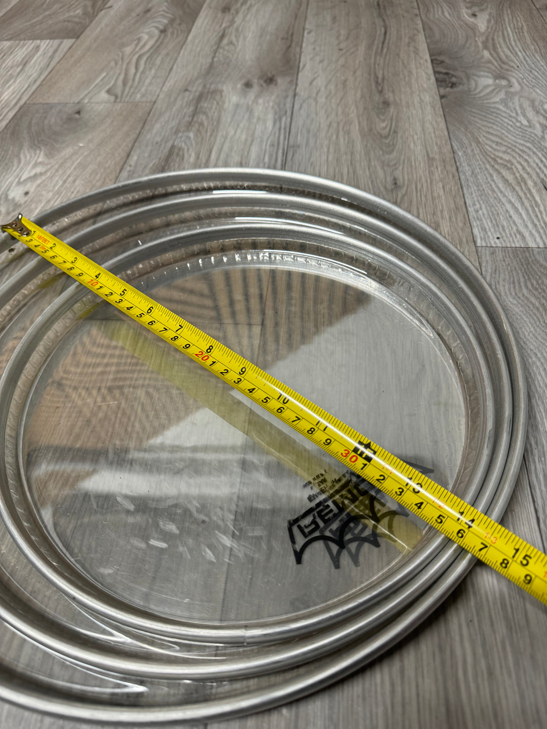 REMO Emperor Clear Tom Drum Heads Set Of 3 / Fusion Size #VG77