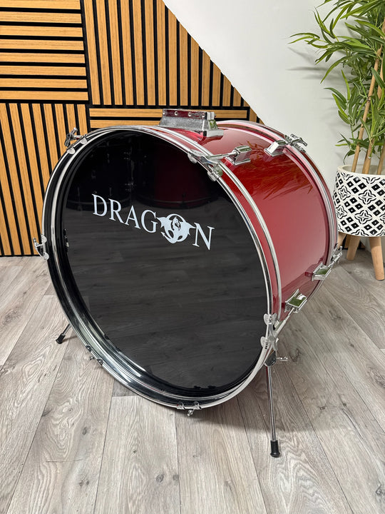 Dragon 22"x14" Bass Drum / Kick Drum / Red #WI121