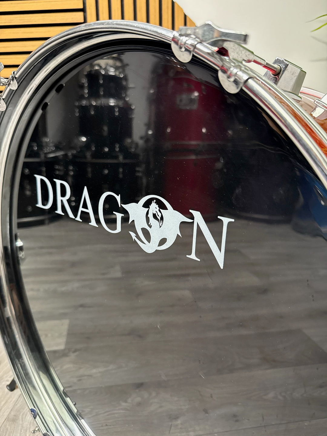Dragon 22"x14" Bass Drum / Kick Drum / Red #WI121