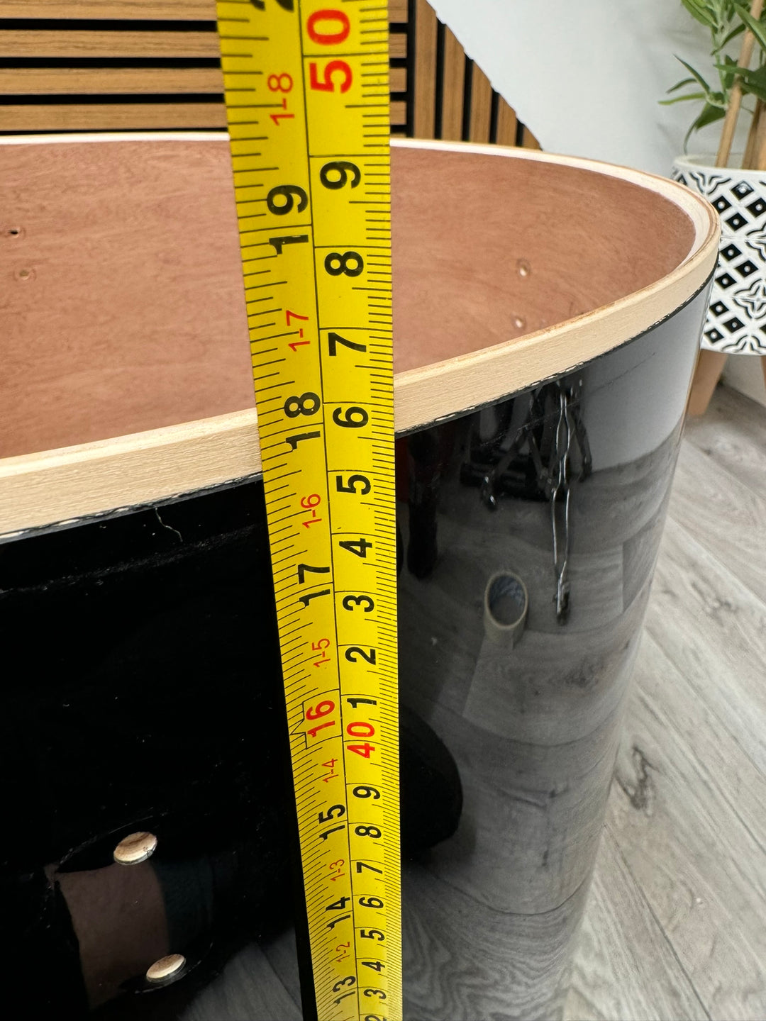 Pearl Export EXX Bass Drum Shell 22”x18” Bare Wood Project #WC15