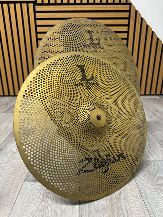 Zildjian L80 Low Volume Hi Hats 14"/35cm Cymbals (Pair) #WC17