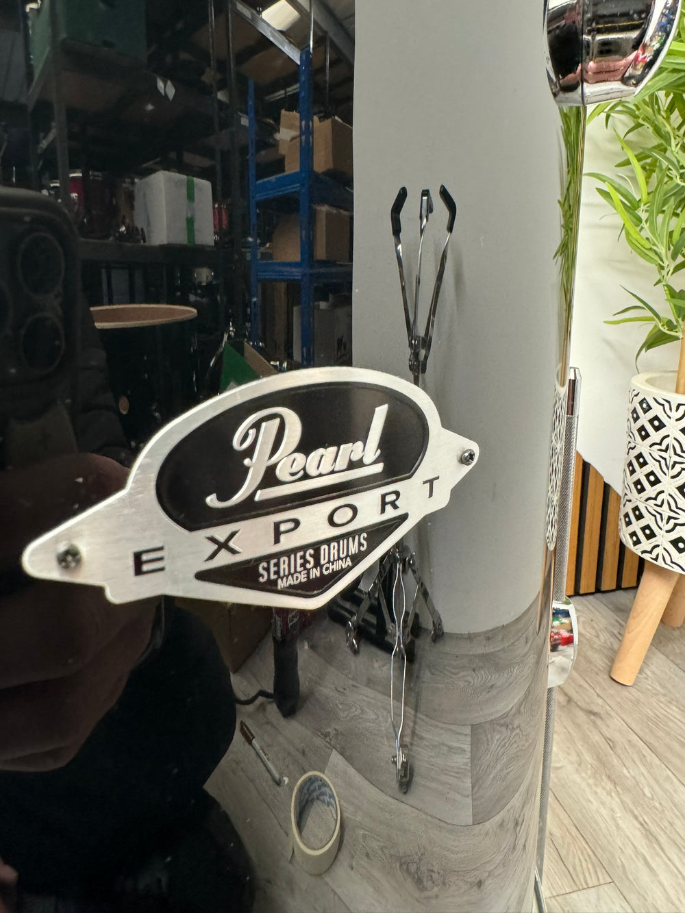Pearl Export EXX Floor Tom Drum 16”x16” / Black #WC20