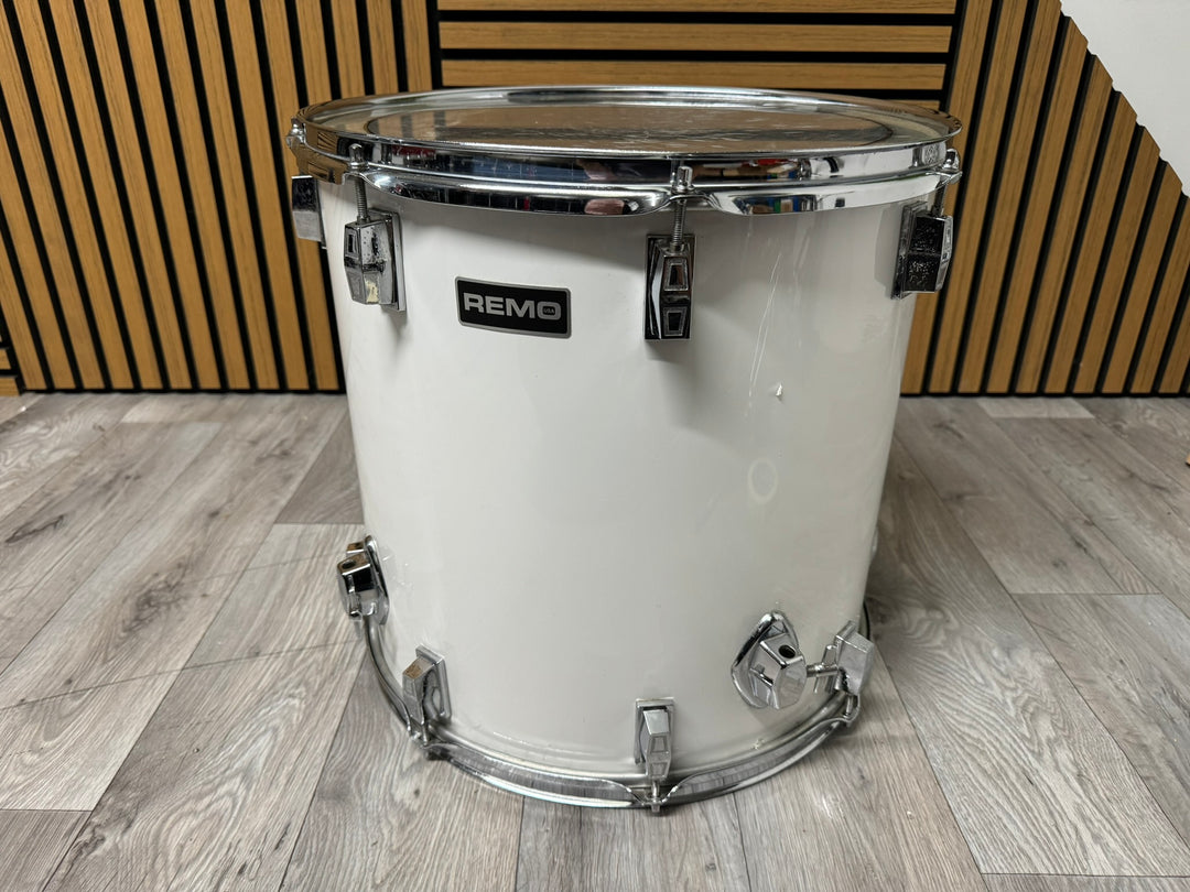 Vintage REMO 16”x16” Floor Tom Drum / Hardware / White #WL84