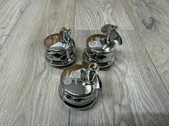SONOR Floor Tom Drum Leg Holders Hardware Mounts x3 #WD3