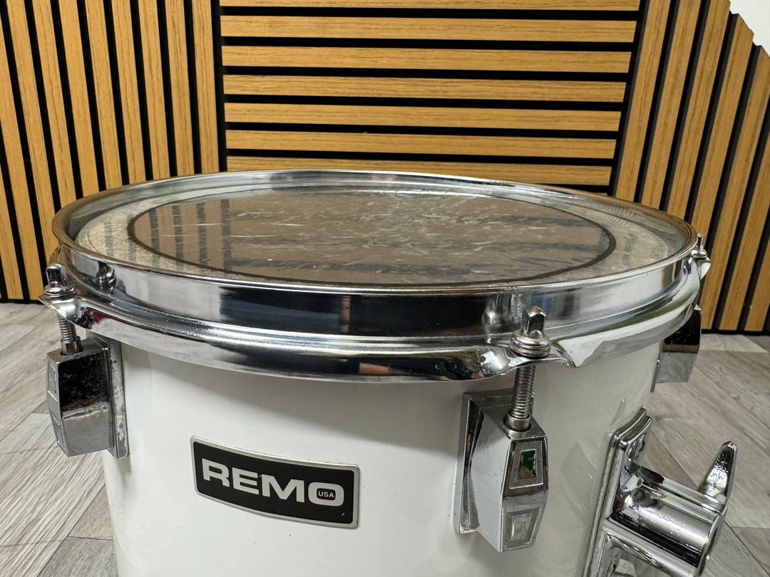 Vintage REMO 12”x11” Rack Tom Drum / Hardware #WL86