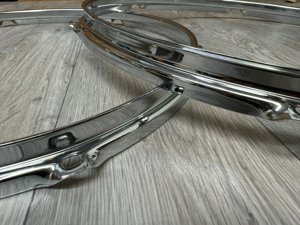 SONOR 16” Drum Hoops Rims 6-Lug Hardware Tension #WD13