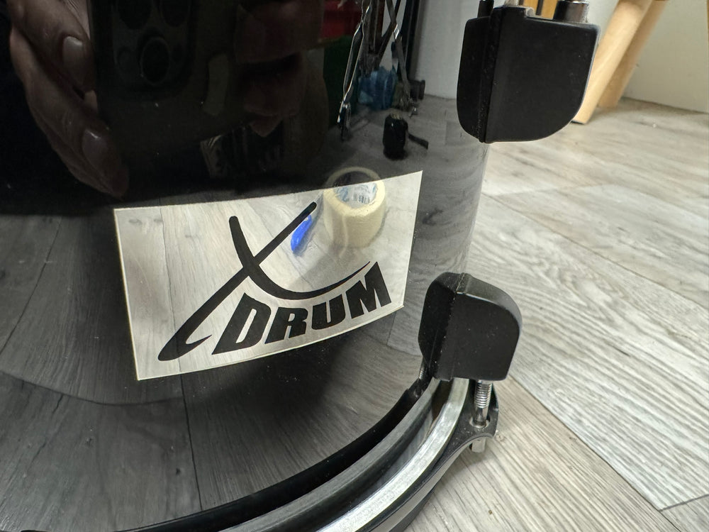 XDrum 10”x7” Rack Tom Drum / Hardware / Black #WL94