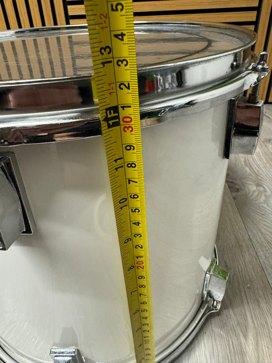 Vintage REMO 13”x12” Rack Tom Drum / Hardware / White #WL97