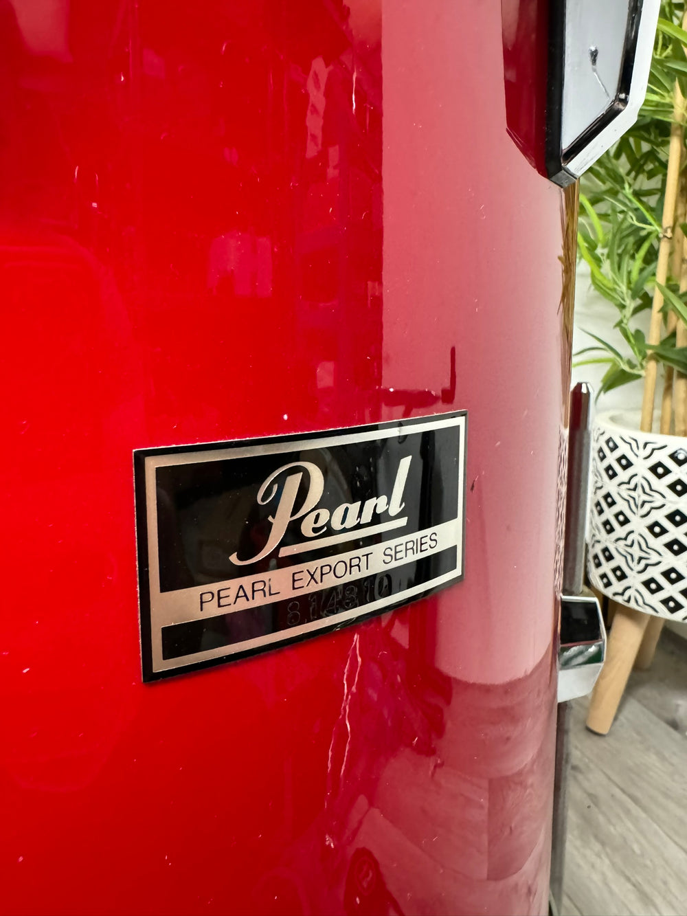Pearl Export 16"x16" Floor Tom Drum / Drum Hardware / Red #WL104