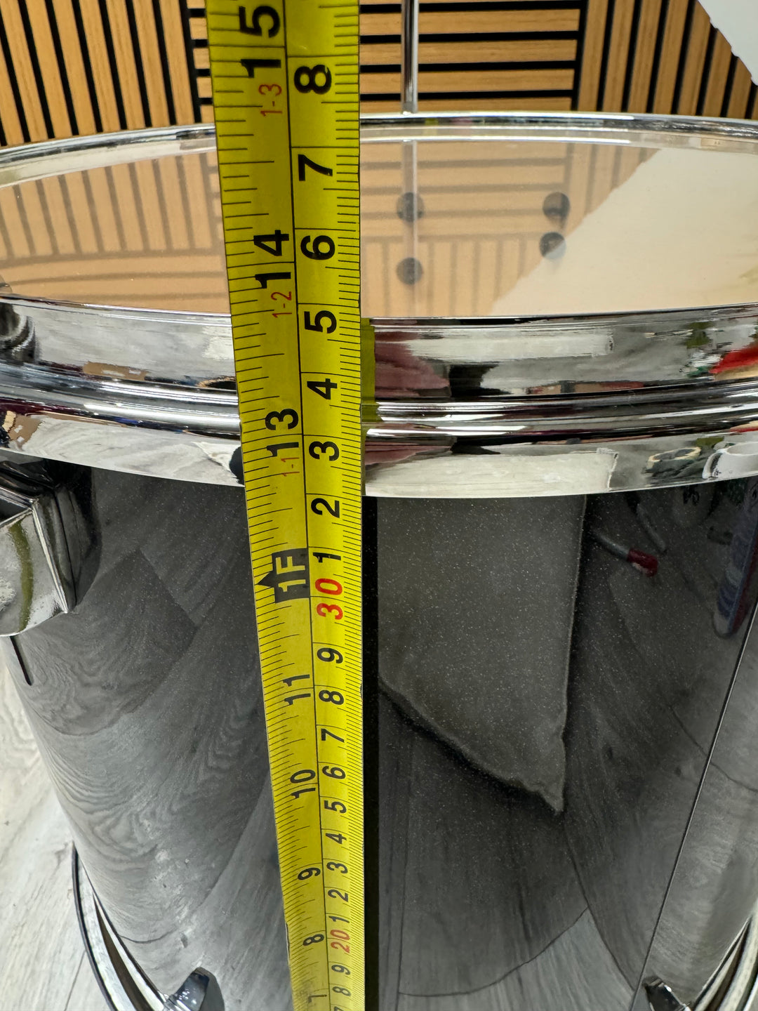 Yamaha Rydeen 14” x 13” Floor Tom Drum / Black Sparkle #ON28