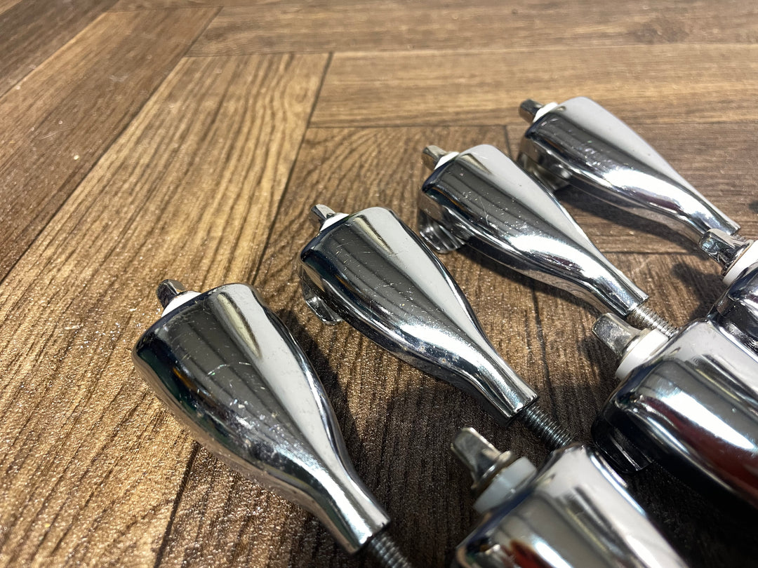 Mapex Pro M Bass Drum Tensioner Tension Rods & Claws Hardware x8 #KV78/LA118