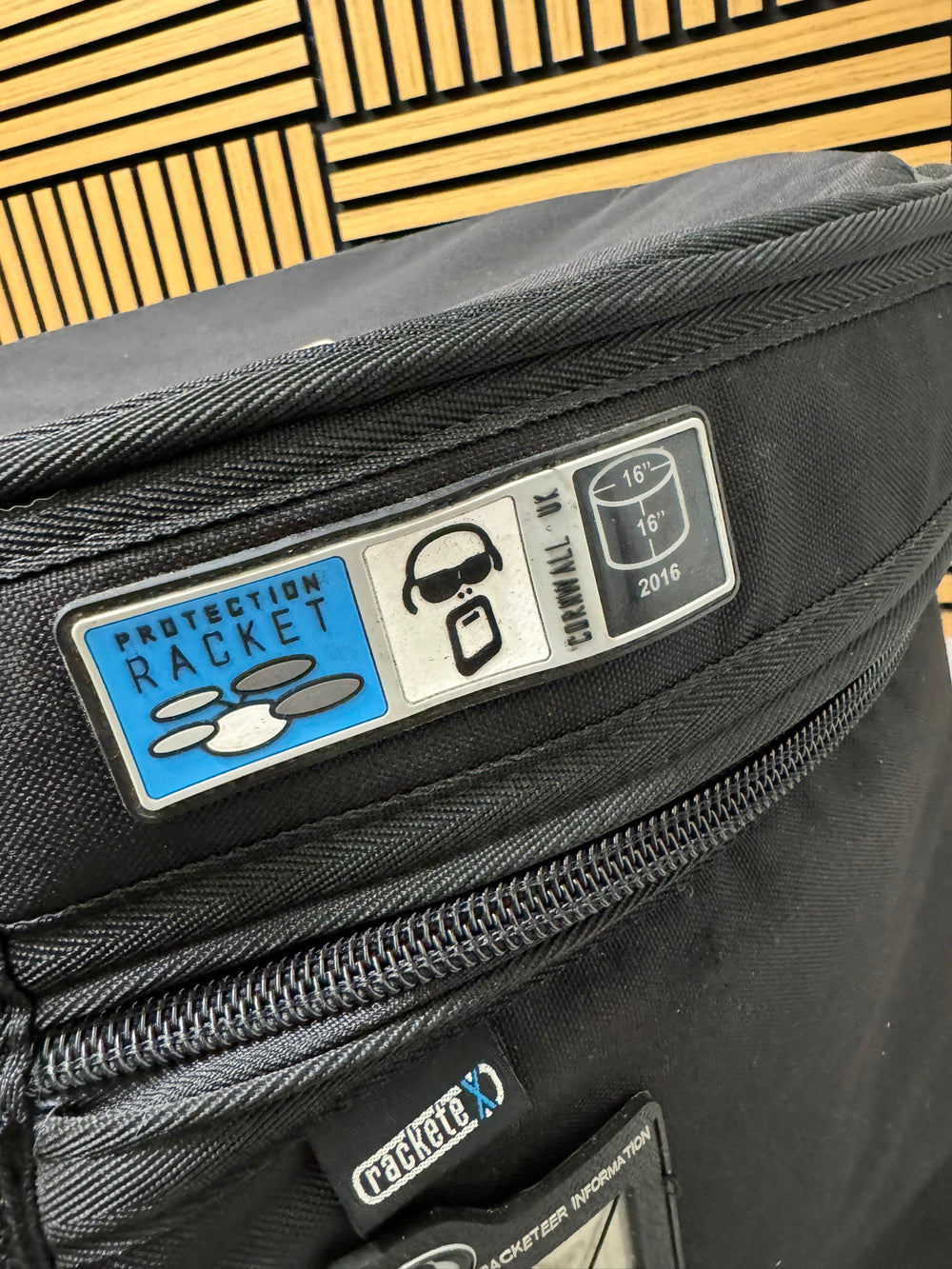 Protection Racket 16”x16” Tom Drum Lined Soft Case Bag #WL110