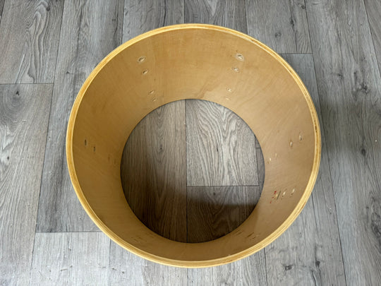 SONOR Force 1007 Tom Drum Shell 12”x9” Bare Wood Project #WD33