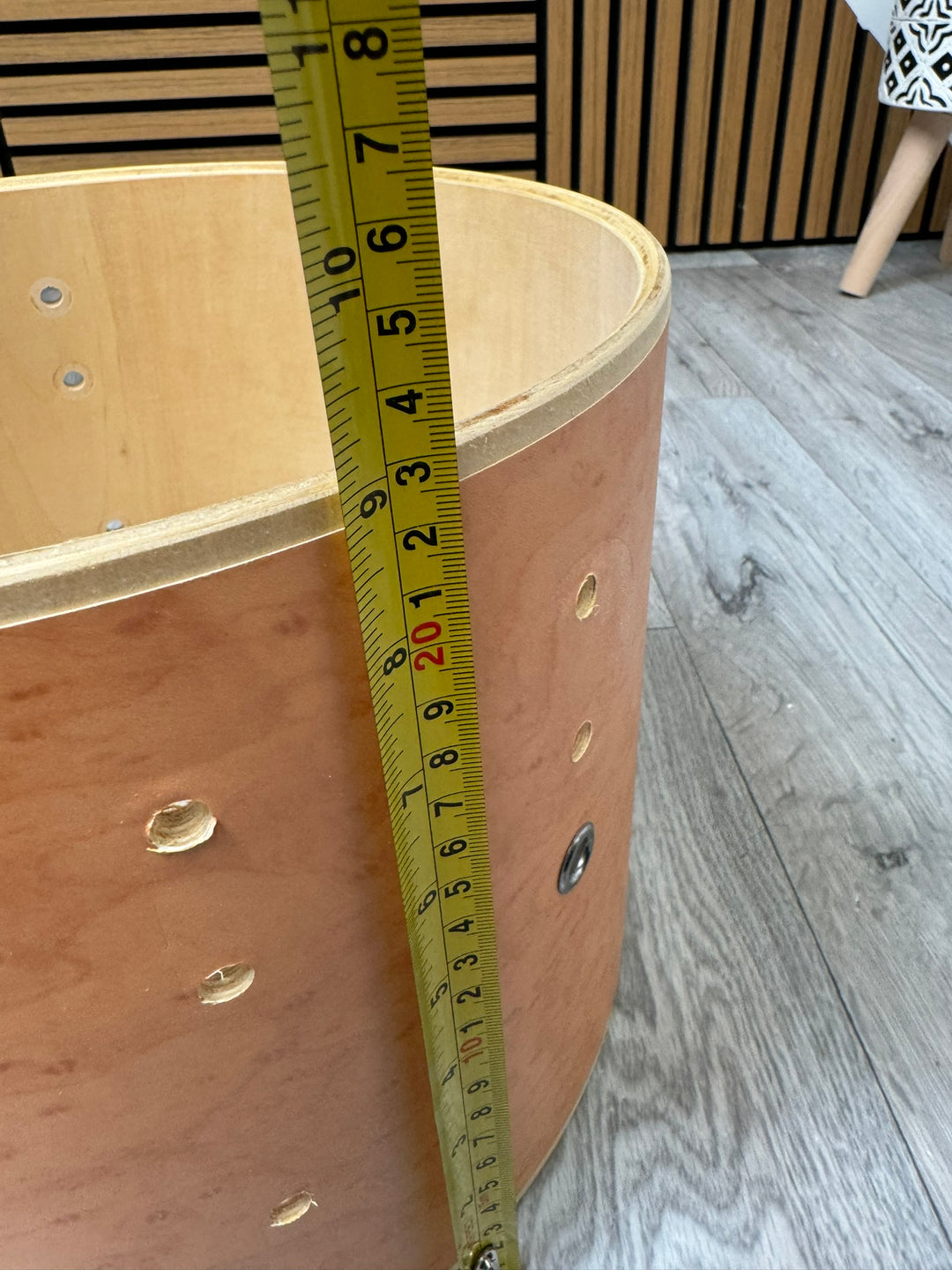 SONOR Force 1007 Tom Drum Shell 12”x9” Bare Wood Project #WD33