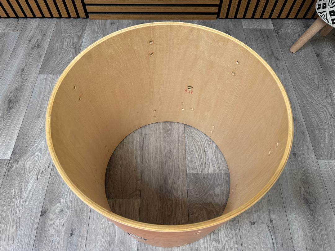 SONOR Force 1007 Floor Tom Drum Shell 16”x16” Bare Wood Project #WD36