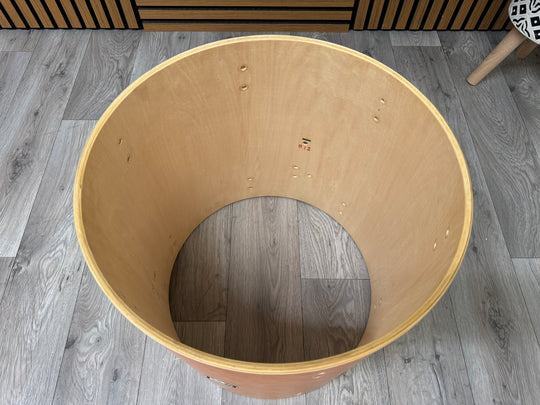 SONOR Force 1007 Floor Tom Drum Shell 16”x16” Bare Wood Project #WD36