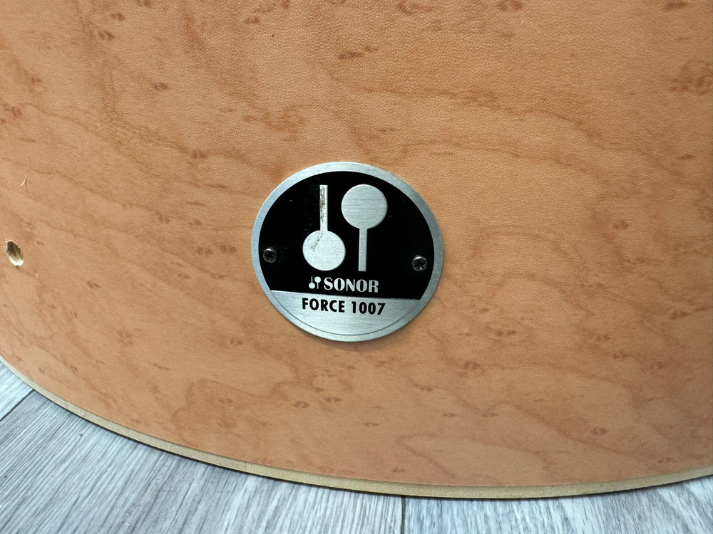 SONOR Force 1007 Bass Drum Shell 22”x17” Bare Wood Project #WD36