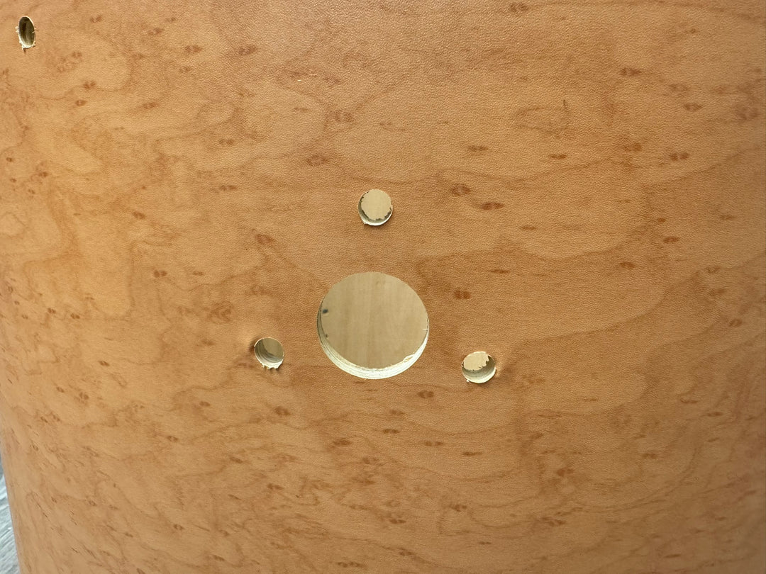 SONOR Force 1007 Bass Drum Shell 22”x17” Bare Wood Project #WD36
