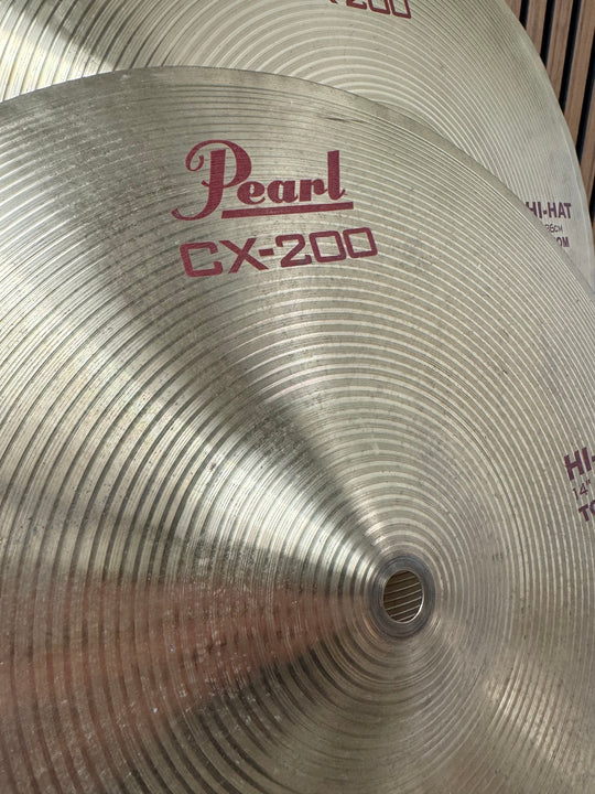 Pearl CX-200 Hi Hats 14"/35cm Cymbals (Pair) #ON38