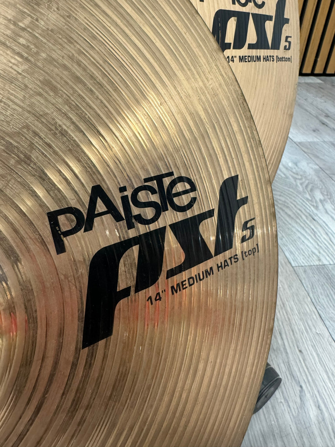 Paiste PST5 Medium Hi Hats 14"/35cm Cymbals (Pair) #WL120