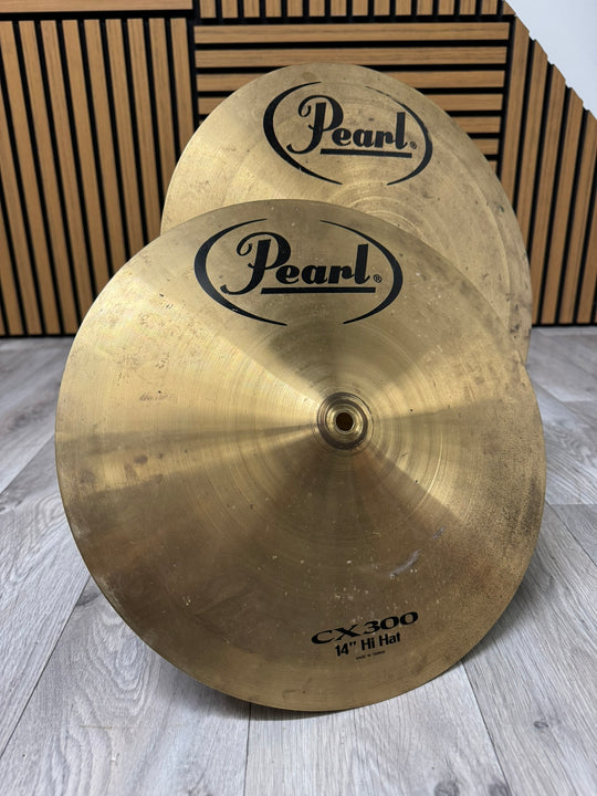 Pearl CX-300 Hi Hats 14"/35cm Cymbals (Pair) #WL121