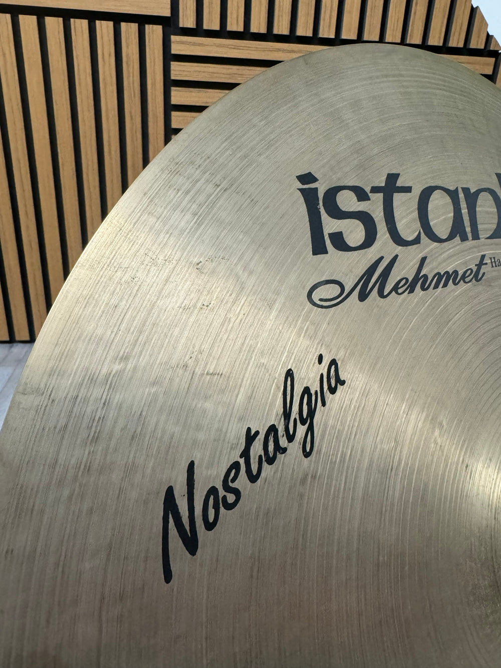 Istanbul Mehmet Nostalgia Crash/Ride 20"/51cm Cymbal / Accessory #VA4