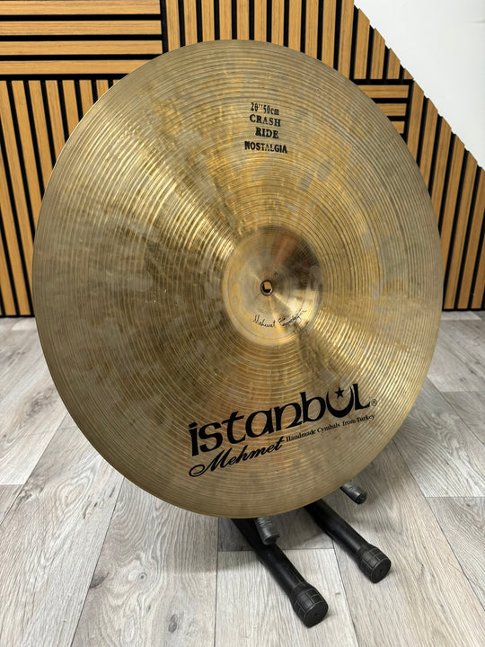 Istanbul Mehmet Nostalgia Crash/Ride 20"/51cm Cymbal / Accessory #VA4